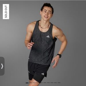 Adidas Men’s ULTIMATE ENGINEERED RUNNING SINGLET